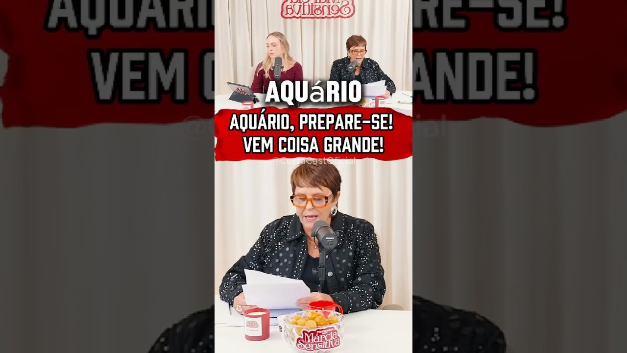 🔮 Aquário, Prepare-se! Vem Coisa Grande! 