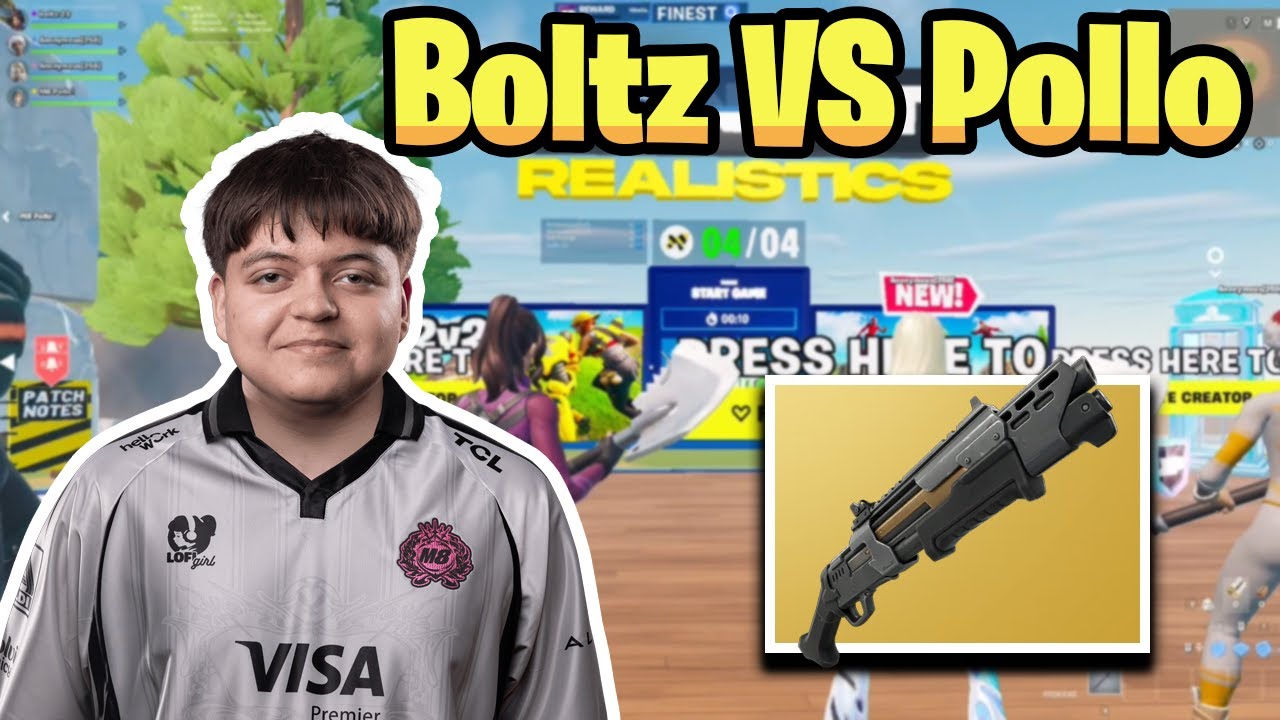 Boltz VS Pollo in 2v2 Realistics!