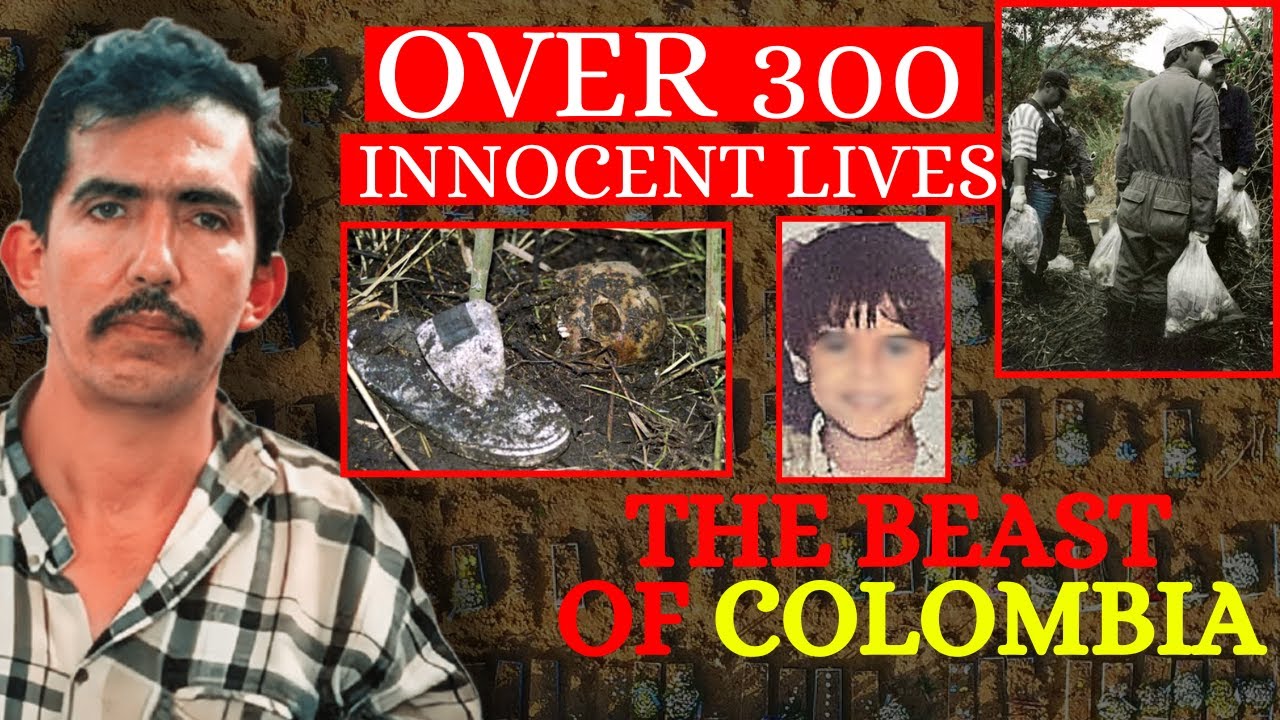 The killer who marked history with over 290 victims: The Beast of Colombia