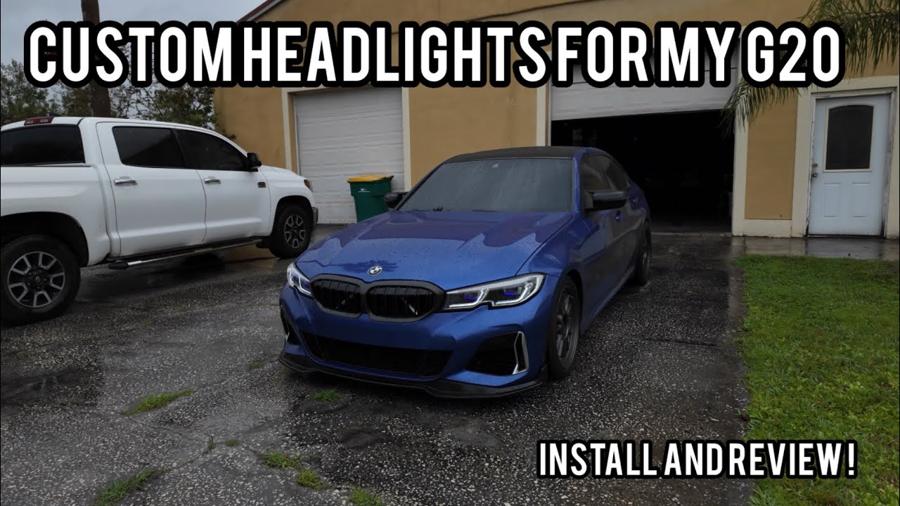 NEW CUSTOM HEADLIGHTS FOR MY G20 !