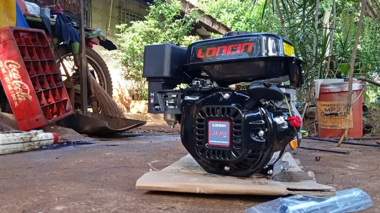 New 7hp loncin|Break in|EJM VLOG