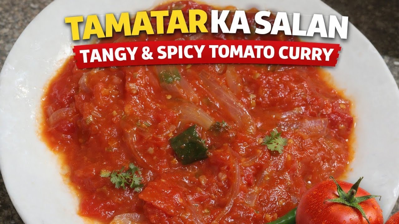 Tamatar Ka Salan Recipe | Easy & Authentic Tomato Curry