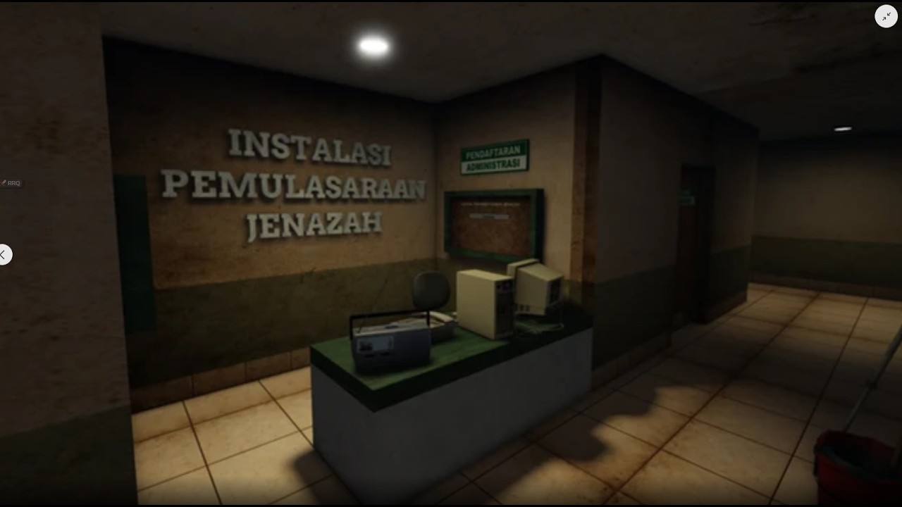 AKU MEJADI PENGANTAR JENAJAH 🔥THE MORGUE SHIFT - ROBLOX INDONESIA