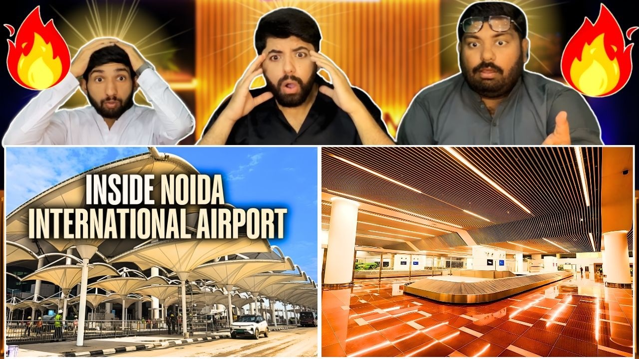 Reaction On Inside India&rsquo;s Biggest Noida International Airport | उद्घाटन | Pakistani Reaction 🔥