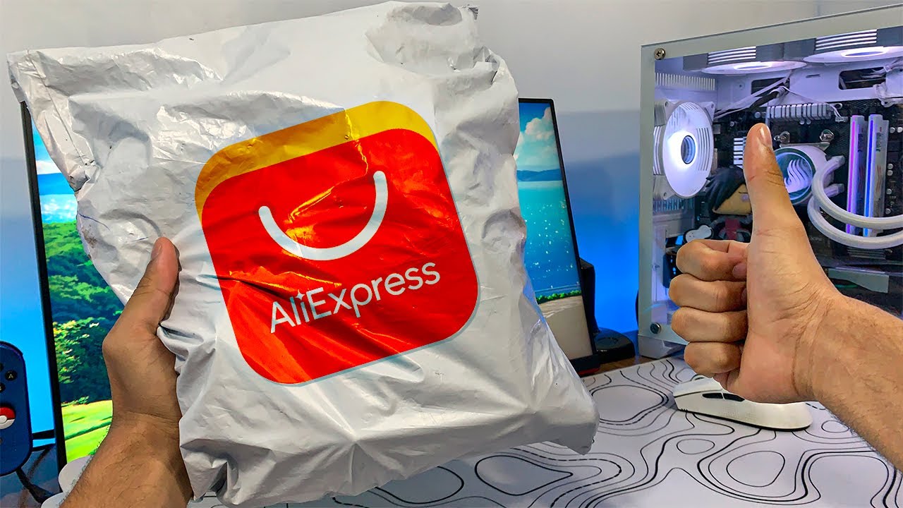 Mega unboxing das compras que eu fiz no Aliexpress
