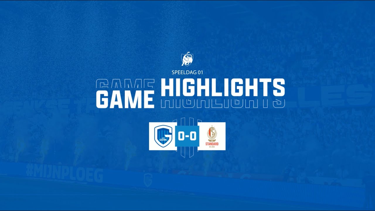 ⚽️1 - KRC Genk -  Standard de Liège- 24/25 - 0-0