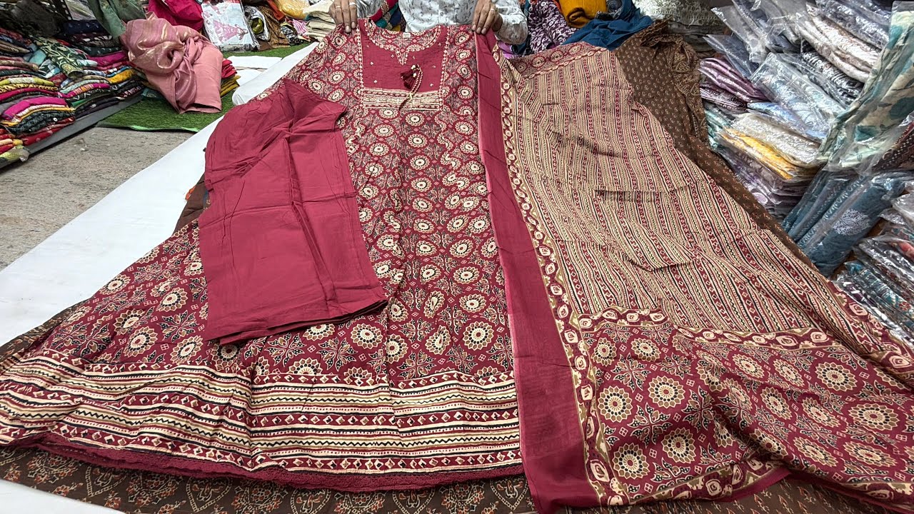 Chickpet Wholesale PLUS SIZE Umbrella Kurtis & Kurti sets. Single piece courier avail.
