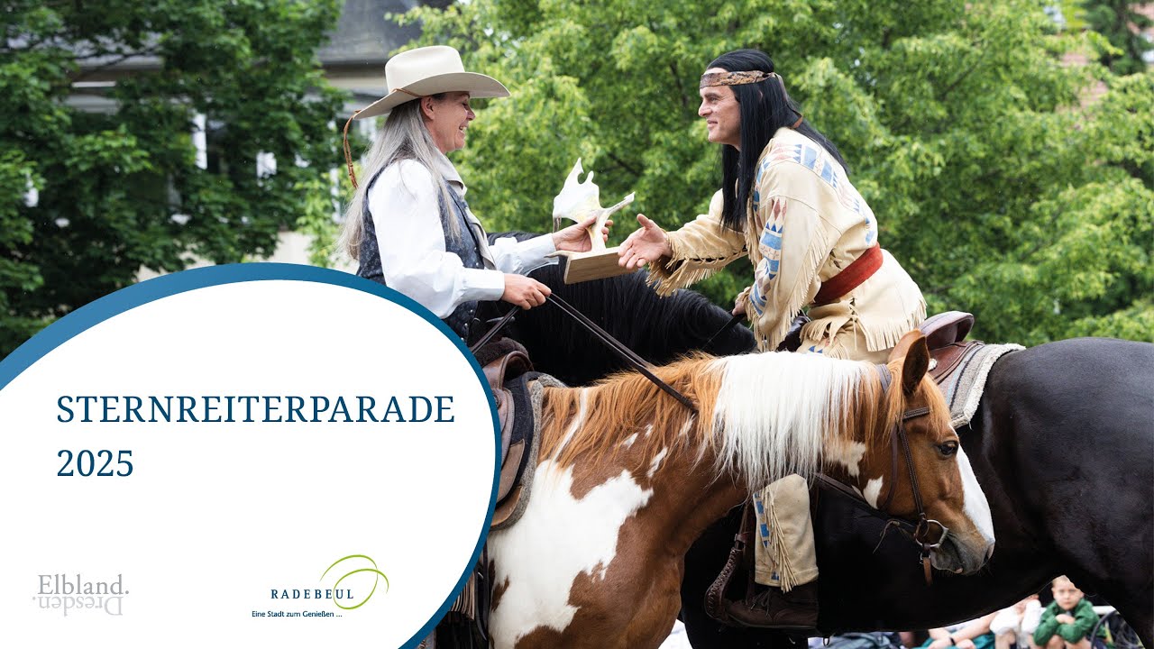 Sternreiterparade bei den Karl-May-Festtagen 2025