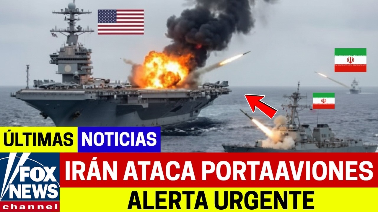 Ataque Hipersónico de Irán al USS Ford — EE.UU. Tenía Solo 4 Minutos Para Reaccionar