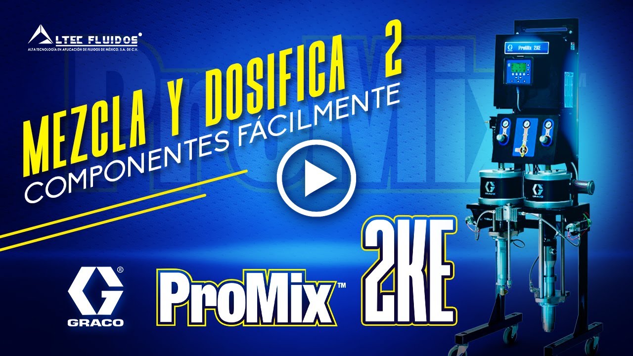 MEZCLA Y DOSIFICA DOS COMPONENTES FÁCILMENTE/ PROMIX 2KE