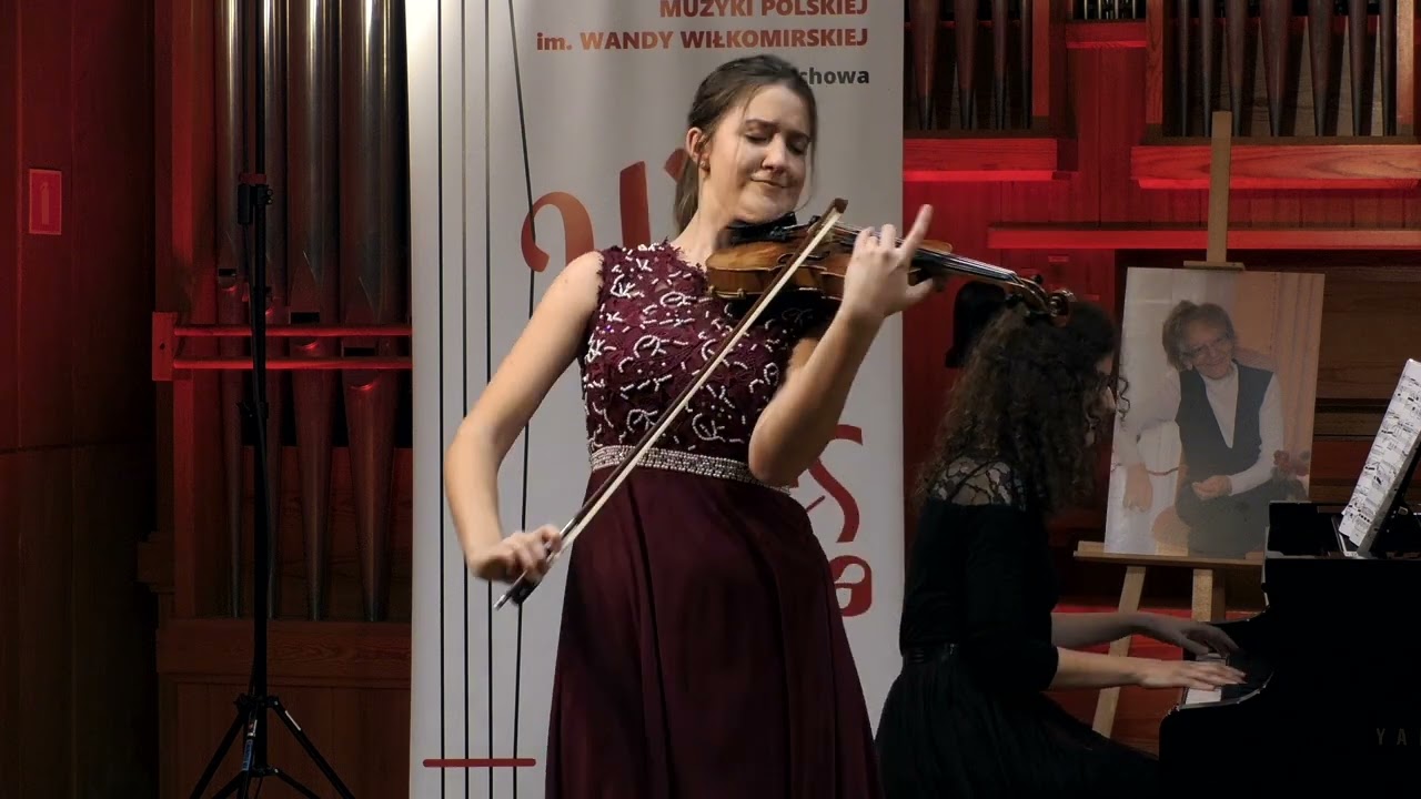Karol Szymanowski – La Fontaine d'Arethuse from Mythes Op. 30 Marta Tryzna – violin