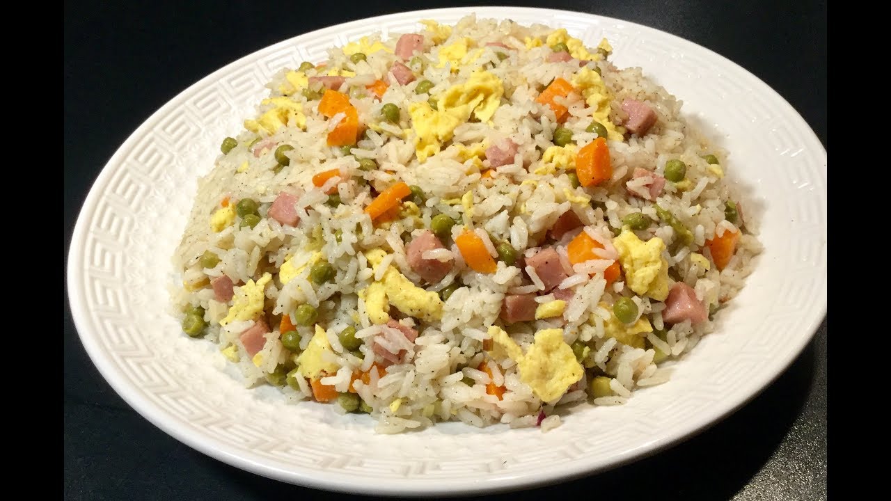 RECETTE FACILE ET RAPIDE À FAIRE LE RIZ CANTONAIS