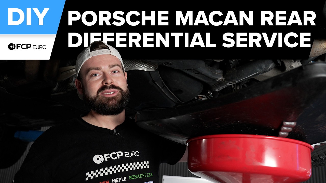 Замена жидкости в дифференциале Porsche Macan (самостоятельное обслуживание) (Porsche 95B Macan S...