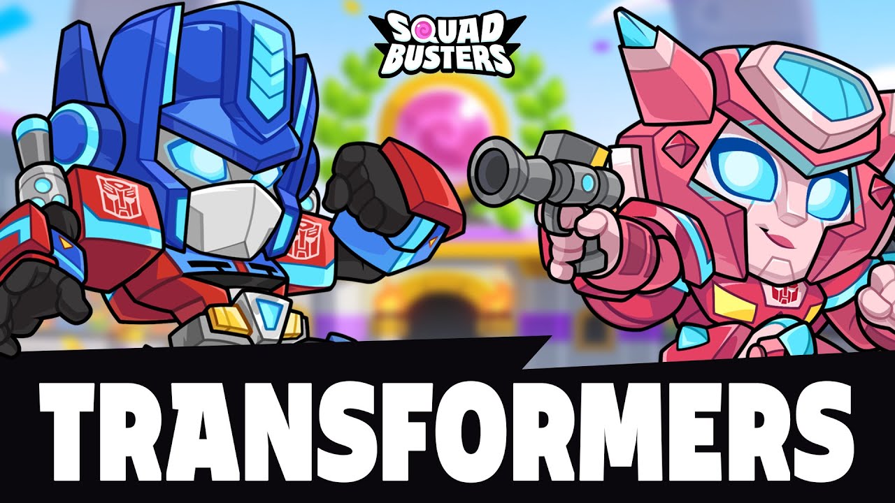 Nouveau coffre, Transformers.... bientôt sur SQUAD BUSTERS !!!
