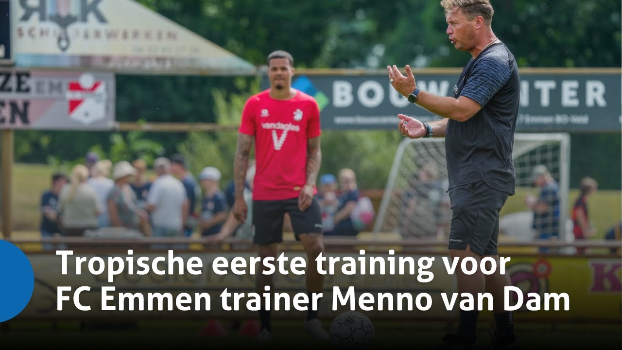 ZO!34 - Zonnige seizoensstart voor FC Emmen onder nieuwe trainer Van Dam