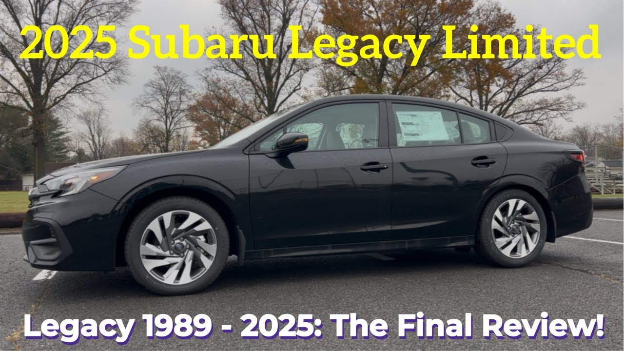 Subaru Legacy Limited 2025 года: семейный седан, который СТОИТ купить?