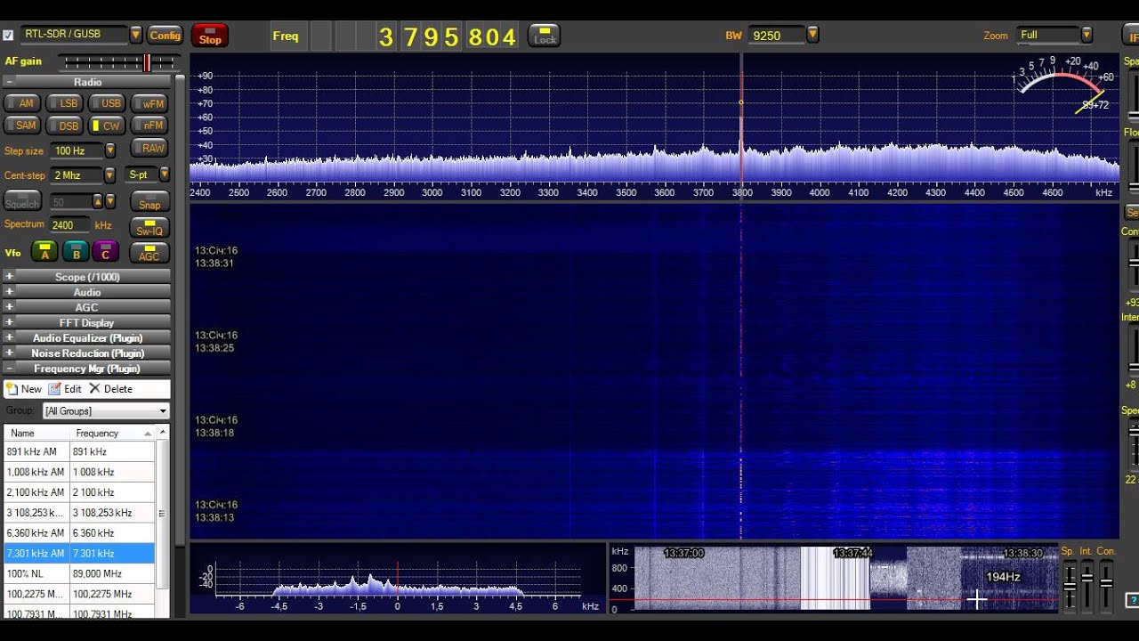 SDR RTL2832U R820T 80м 2016 01 13 13