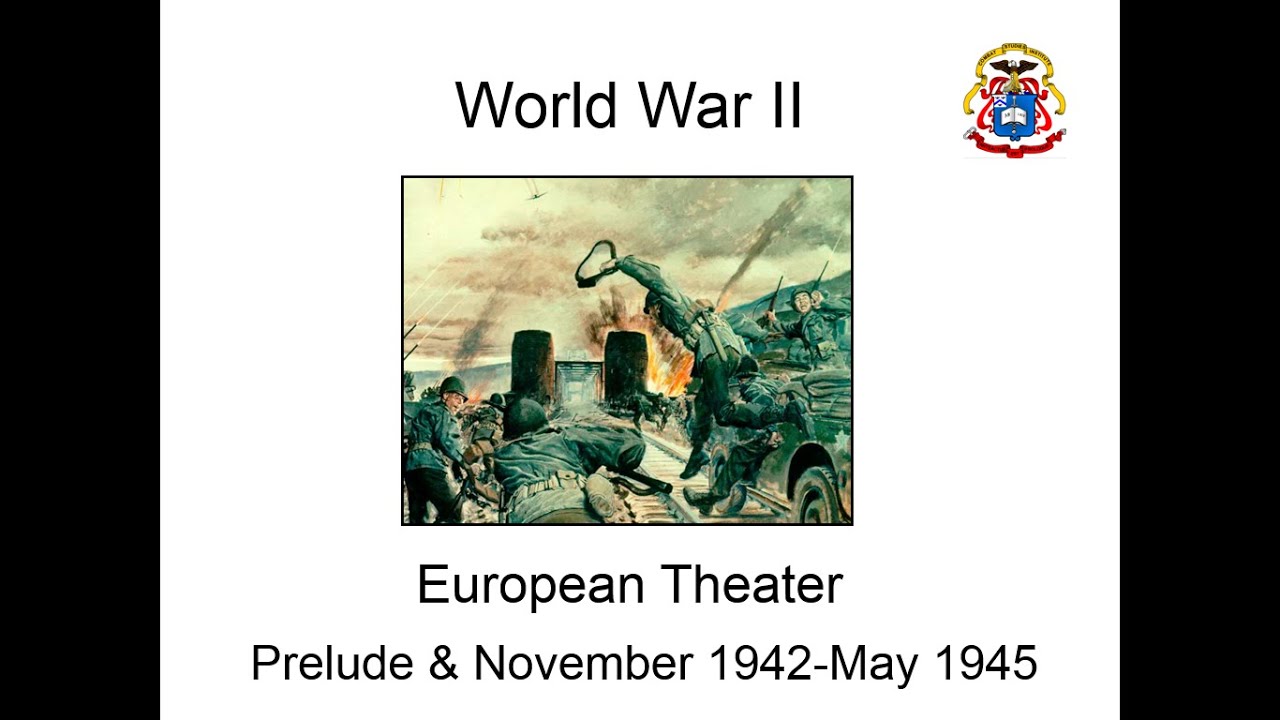WWII - Prelude & November 1942-May 1945