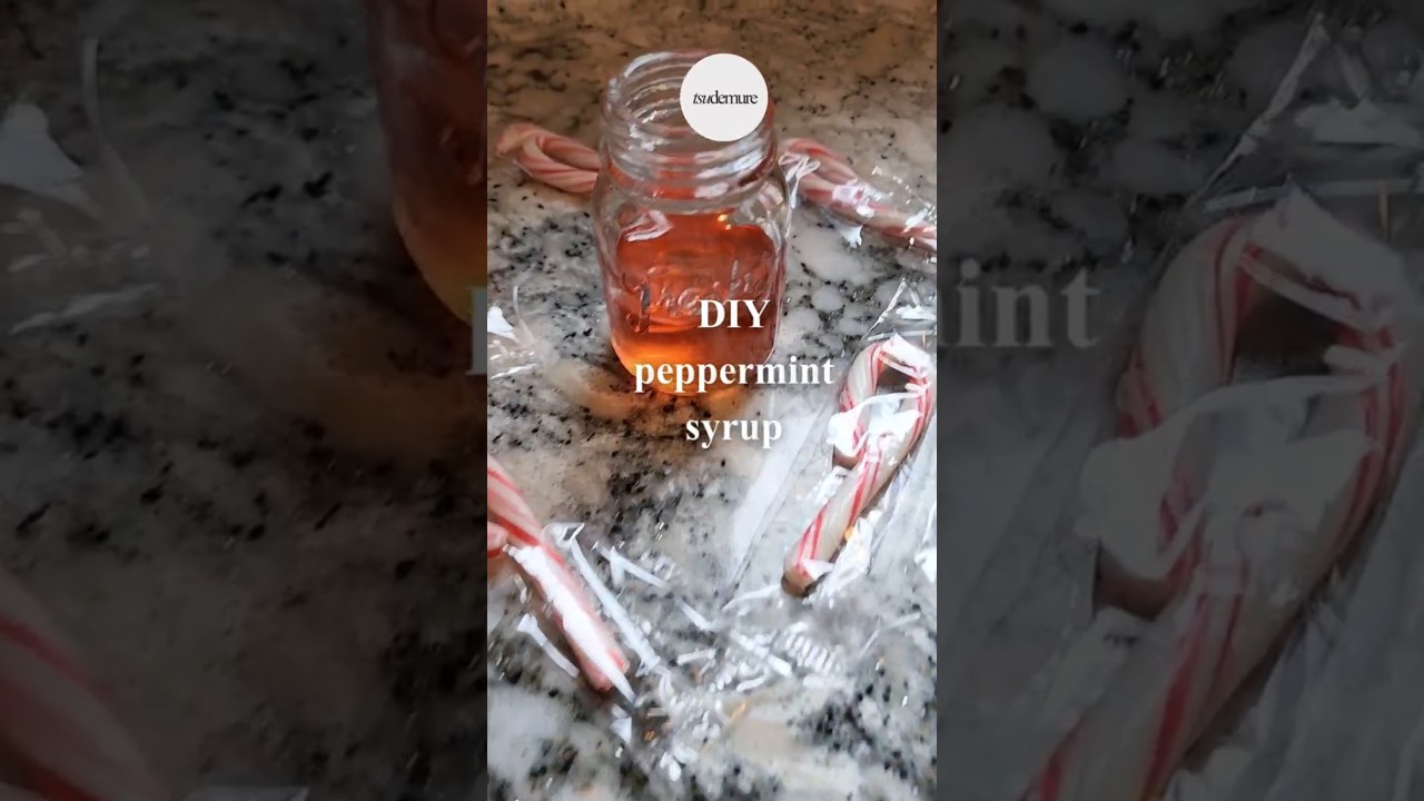 Peppermint syrup 🍬