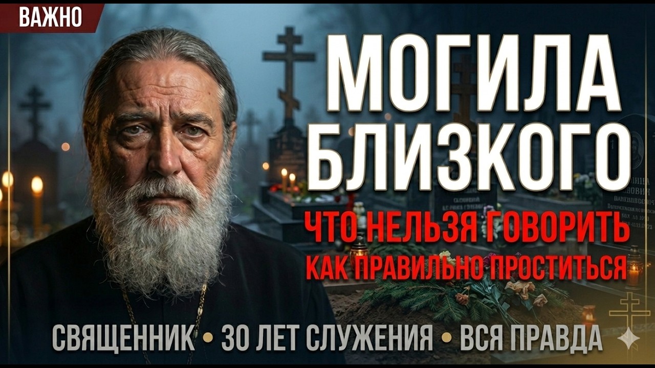 Могила любимого человека — Никогда не говори эти слова. Как правильно здороваться...
