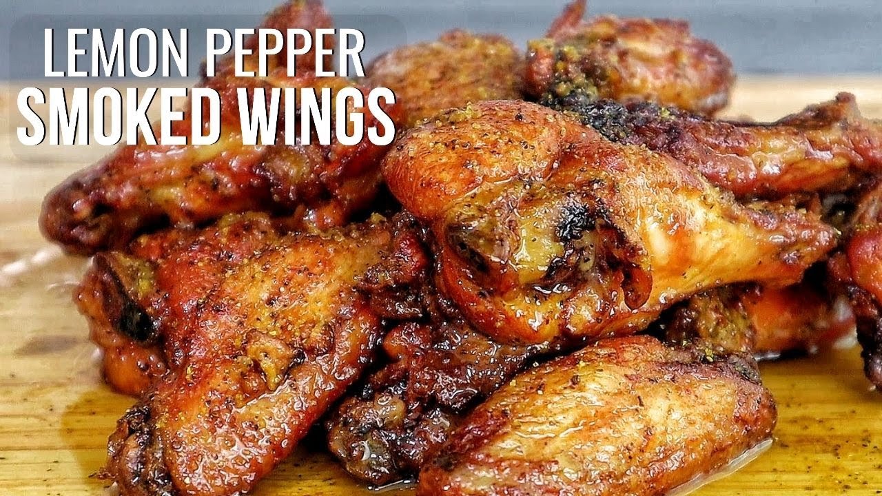 The ABSOLUTE BEST Smoked Lemon Pepper Chicken Wings Recipe Ever