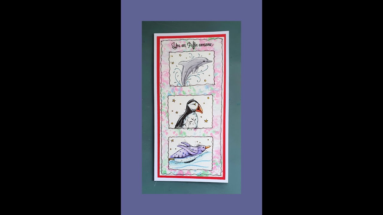 'Sea Life' #AngiesHappyHobby #crafting2025 #craftingismytherapy