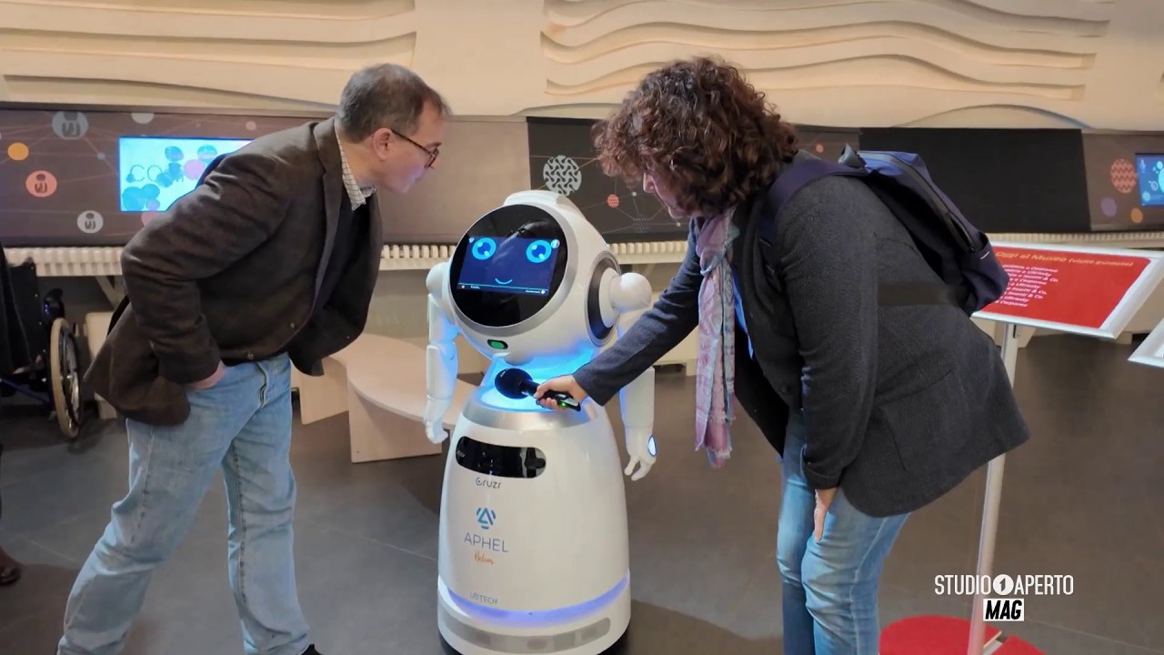 A Studio Aperto MAG i robot Aphel di Città della Scienza