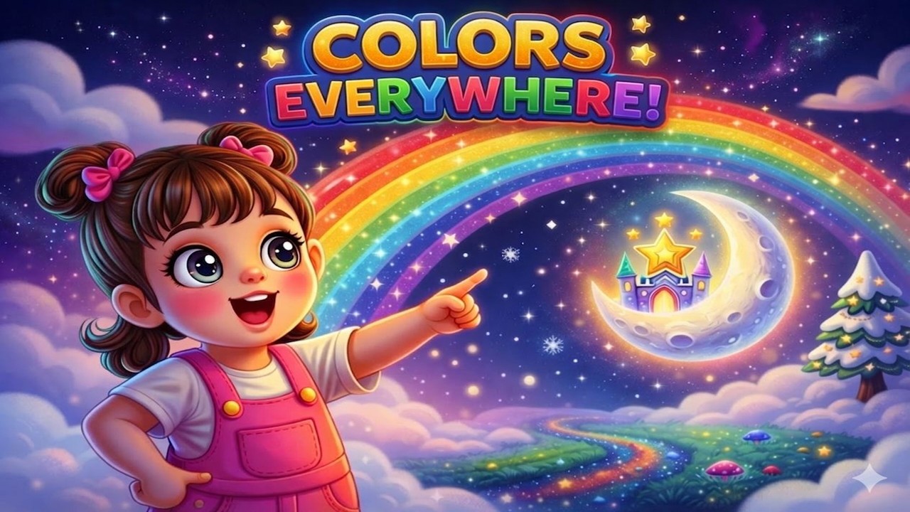 Colors Everywhere | All Colors Song | MiniMelodyOne 🎨