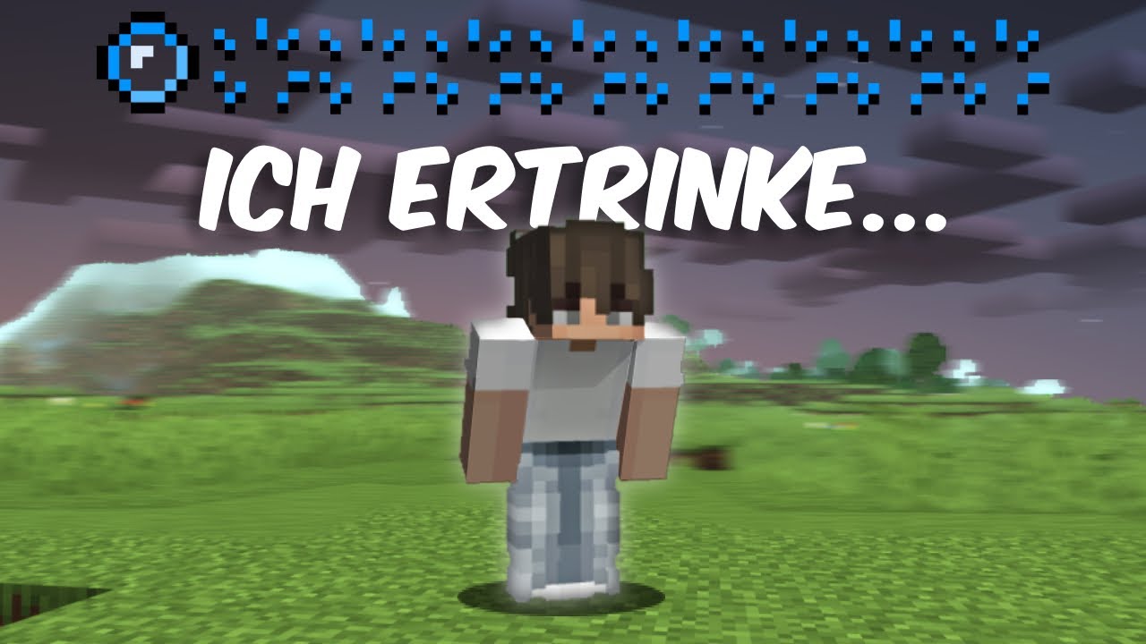 Minecraft, aber ich sterbe an der Luft
