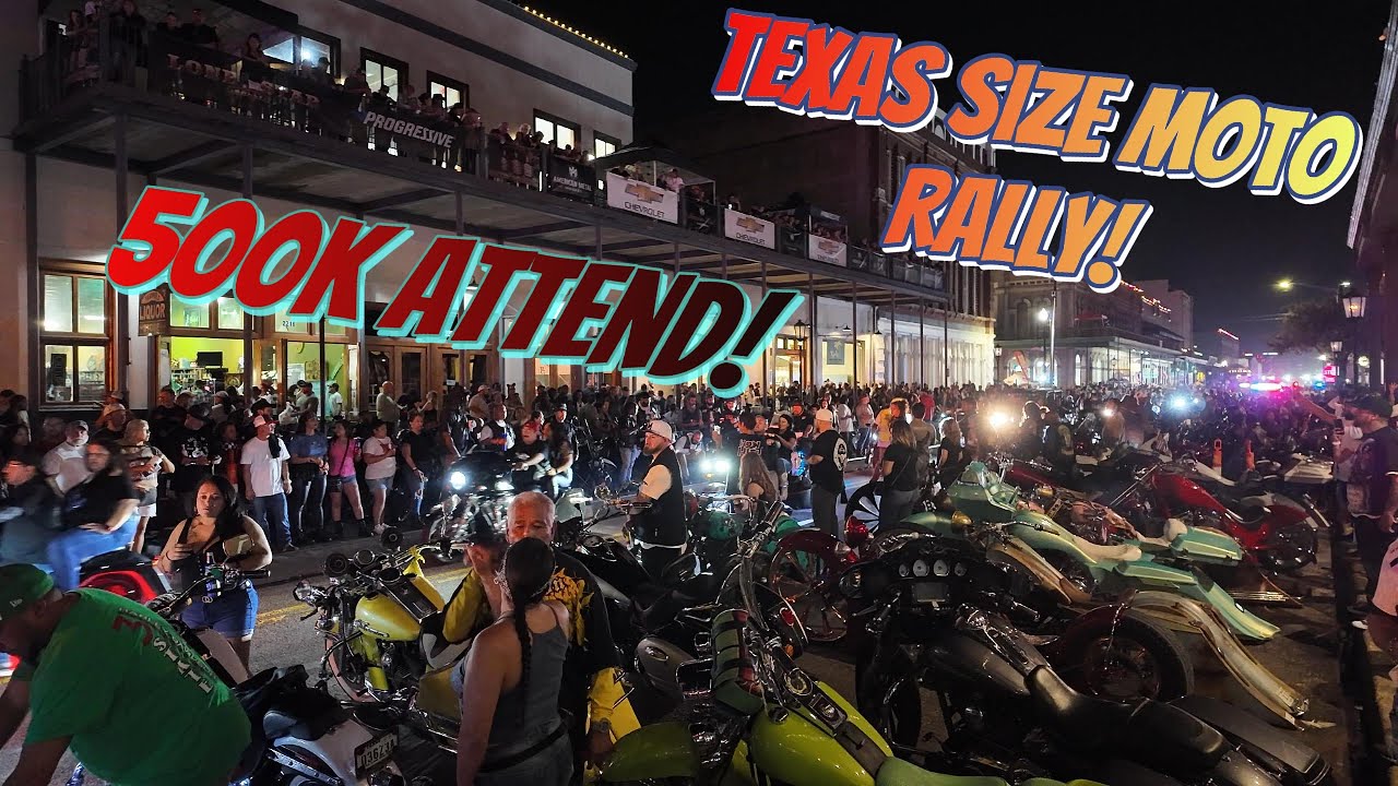 Inside the Biggest Motorcycle Rally in Texas!