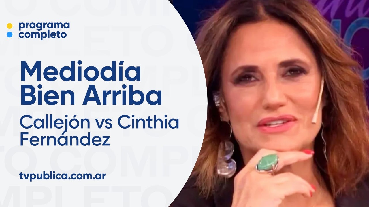 Fernanda Callejón habló tras el cruce con Cinthia Fernández: “Fue vergonzante” - MediodíaBien Arriba
