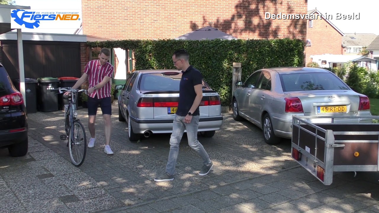 Maak kennis met de mobiele fietsenmaker Frits Tuinema.