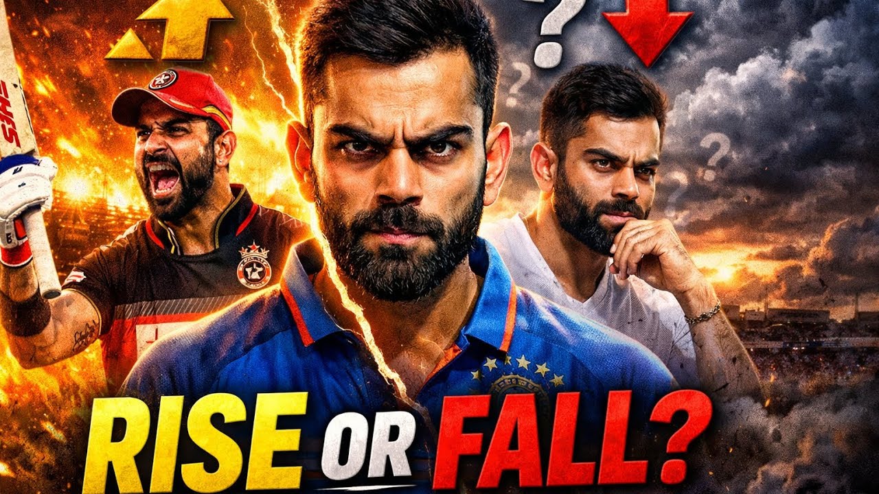 RISE OR FALL?  THE STORY OF VIRAT KOHLI