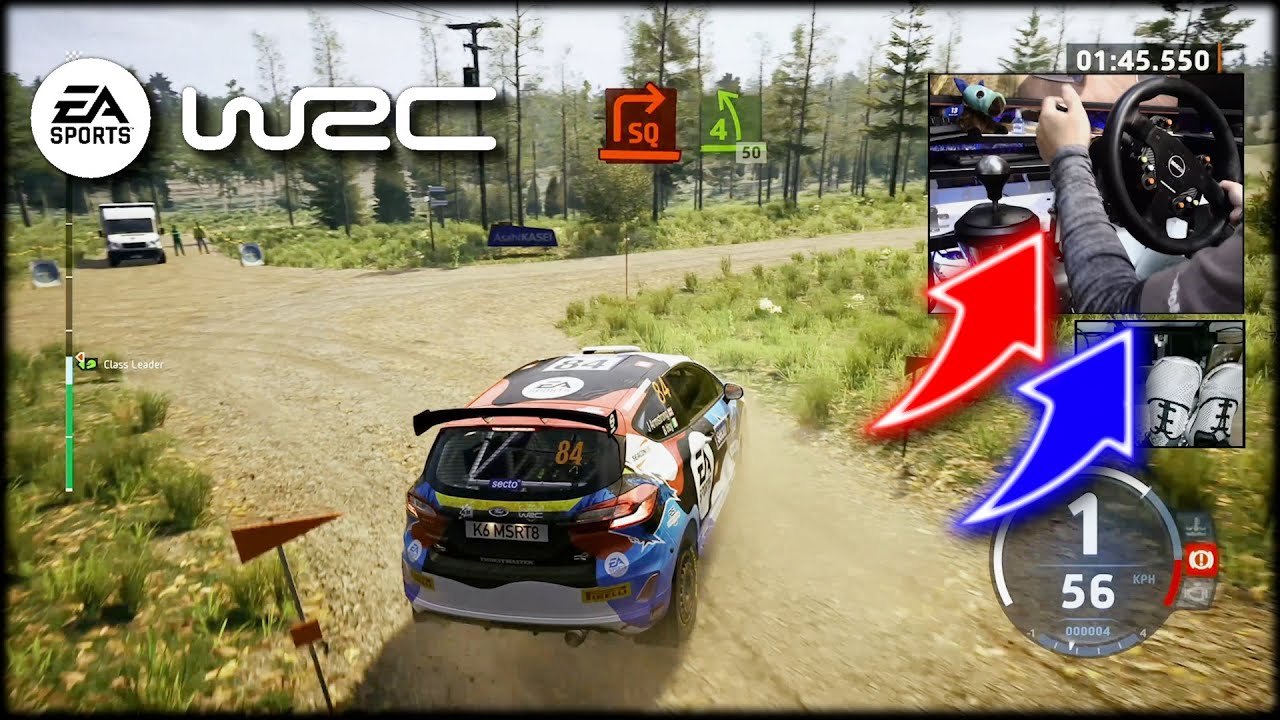 Ford Fiesta Rally Finland / Thrustmaster shifter + Handbrake EA Sports WRC