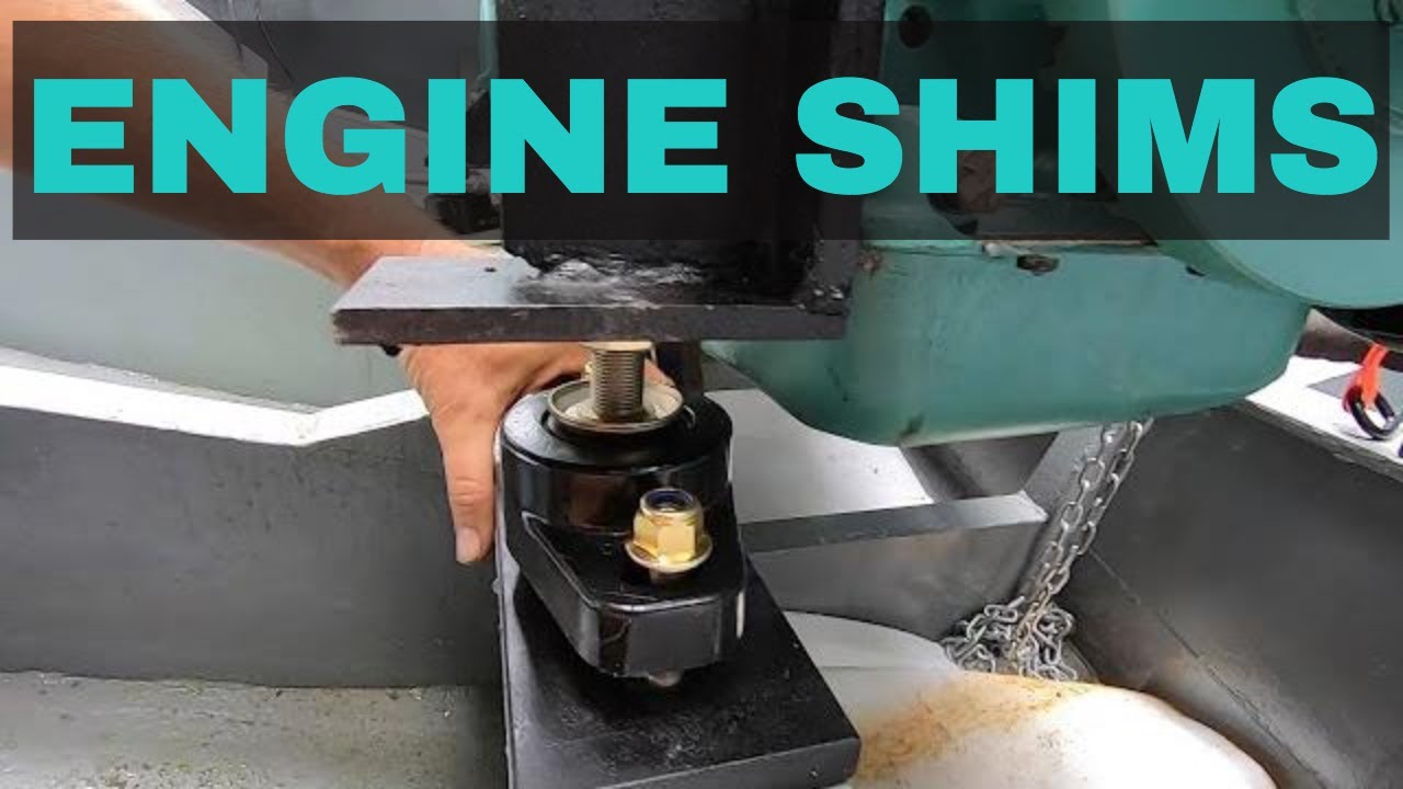 Making and installing new engine shims
