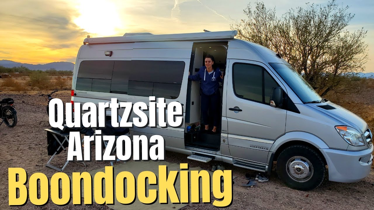 Бесплатное проживание в районе Quartzsite AZ Boondocking | Как вы справляетесь с водой, свалками,...
