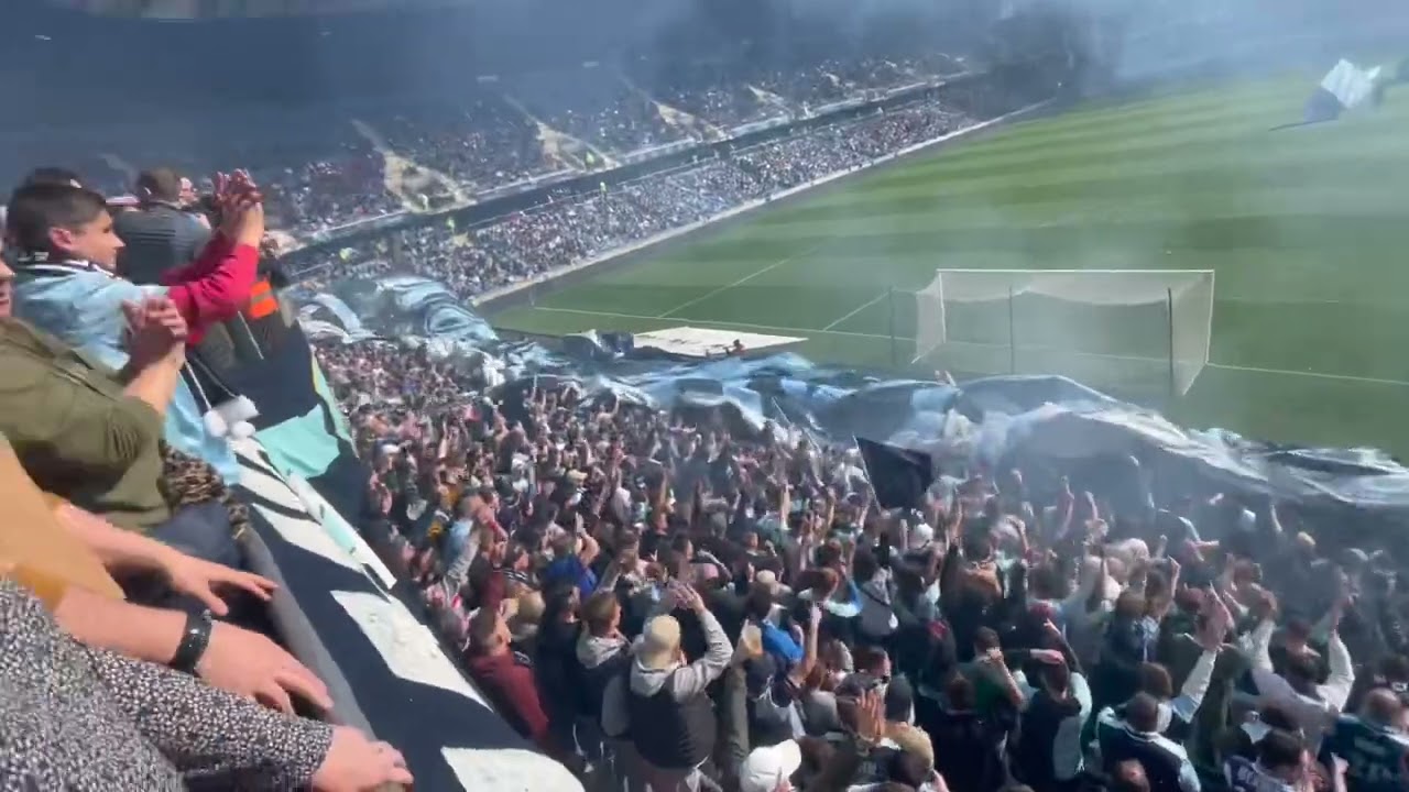 150 ans du HAC. Ambiance vu du KOP. Hac-Caen 19/03/2022