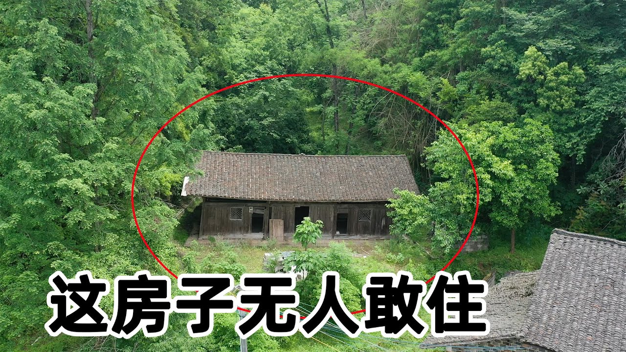 人鬼同屋，被6座坟墓包围着的房子，一家人害怕连夜搬走，连房子都不要了