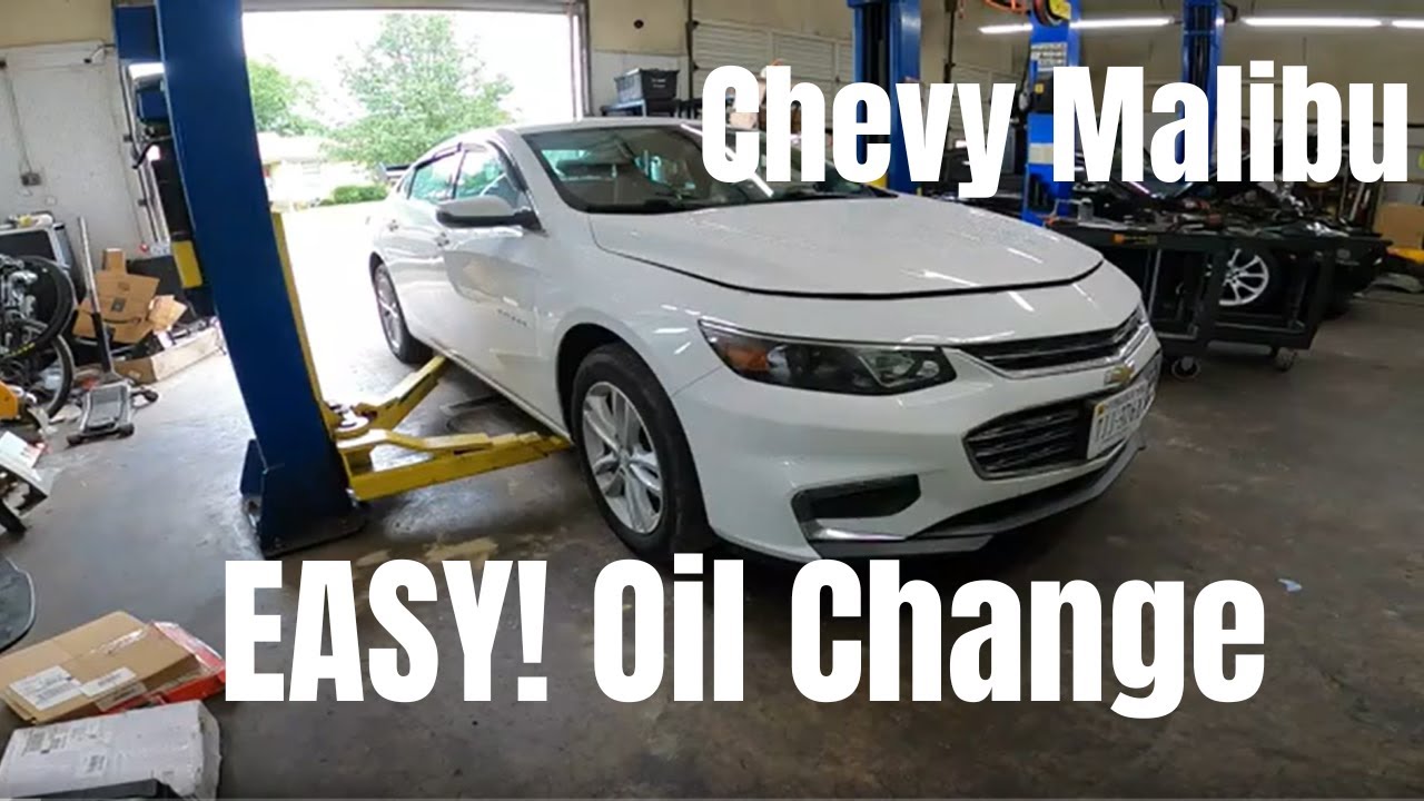 Замена масла в Chevy Malibu для чайников