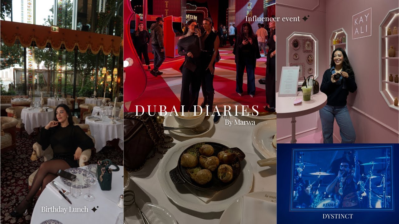 Dubai Diaries Ep. 4: Birthday, Events, Dystinct... 💕​💅​🎂​🎁​ فين كنت غابرة هد الوقت كله