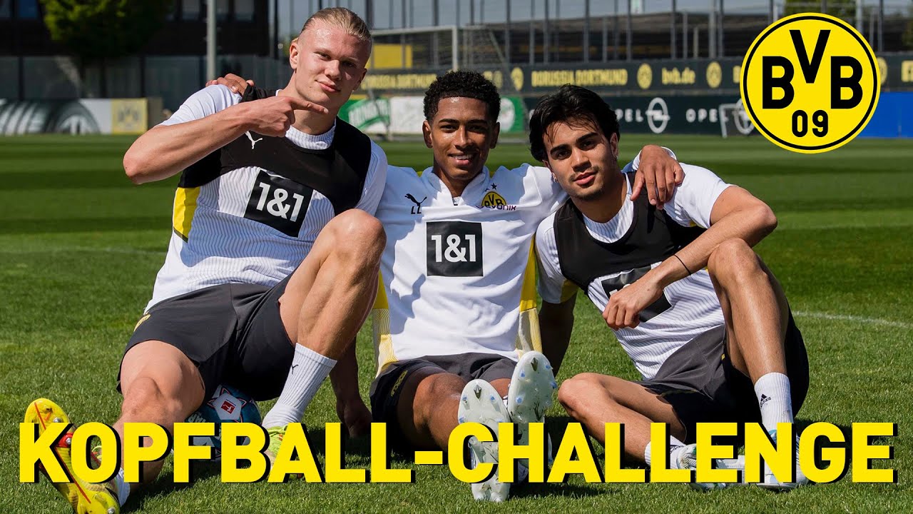 Can Haaland, Bellingham & Reinier crack 100? | Header challenge