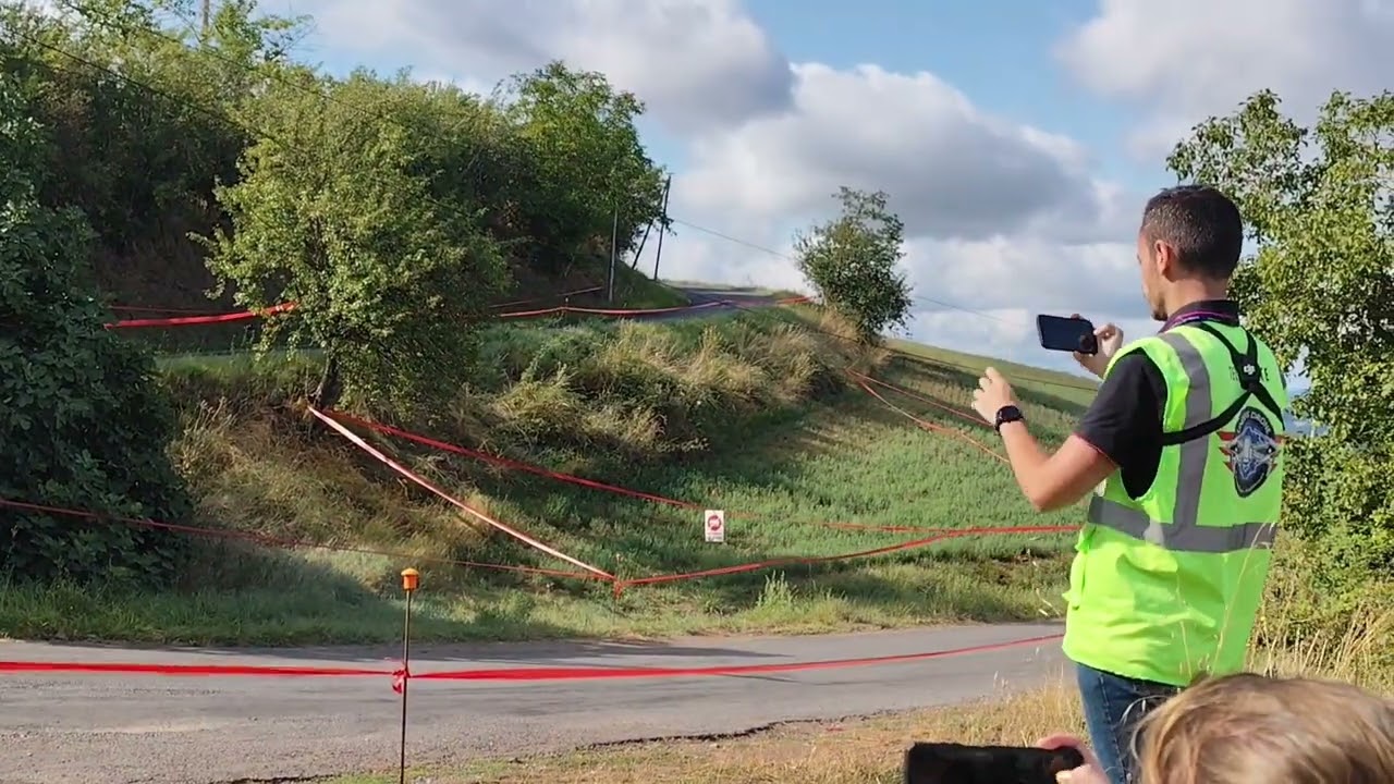 rallye du pays st africain 2024 es1 spectacle