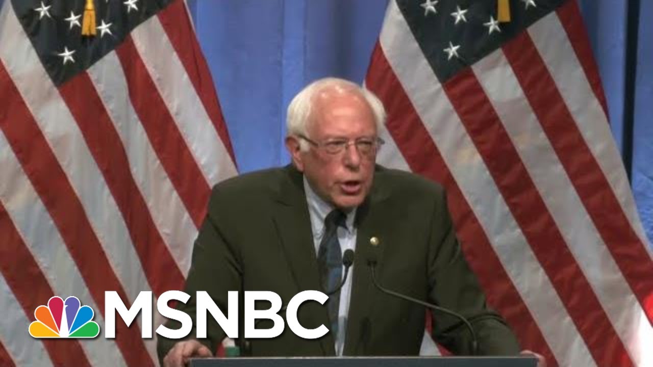 Bernie Sanders Goes 'Full FDR' Touting 'Hatred' From Bankers | The Beat With Ari Melber | MSNBC