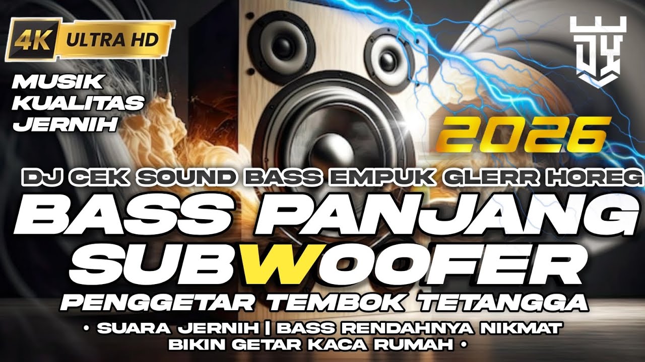 DJ CEK SOUND FULL BASS PANJANG GLERR HOREG PALING ENAK SEDUNIA | COCOK UNTUK MANASI TETANGGA 