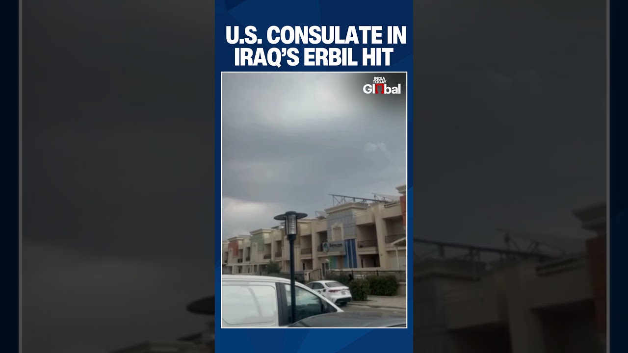 U.S. Consulate In Iraq's Erbil Attacked | #Iraq #Israel #Iran #USA #Erbil