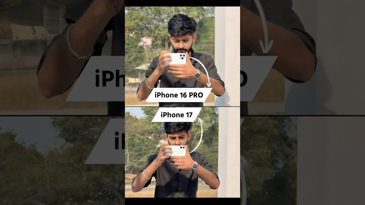iPhone 17 Camera is BETTER than 16 Pro?! 📸 Iphone 16 Pro vs iPhone 17 Camera Test #iphone17