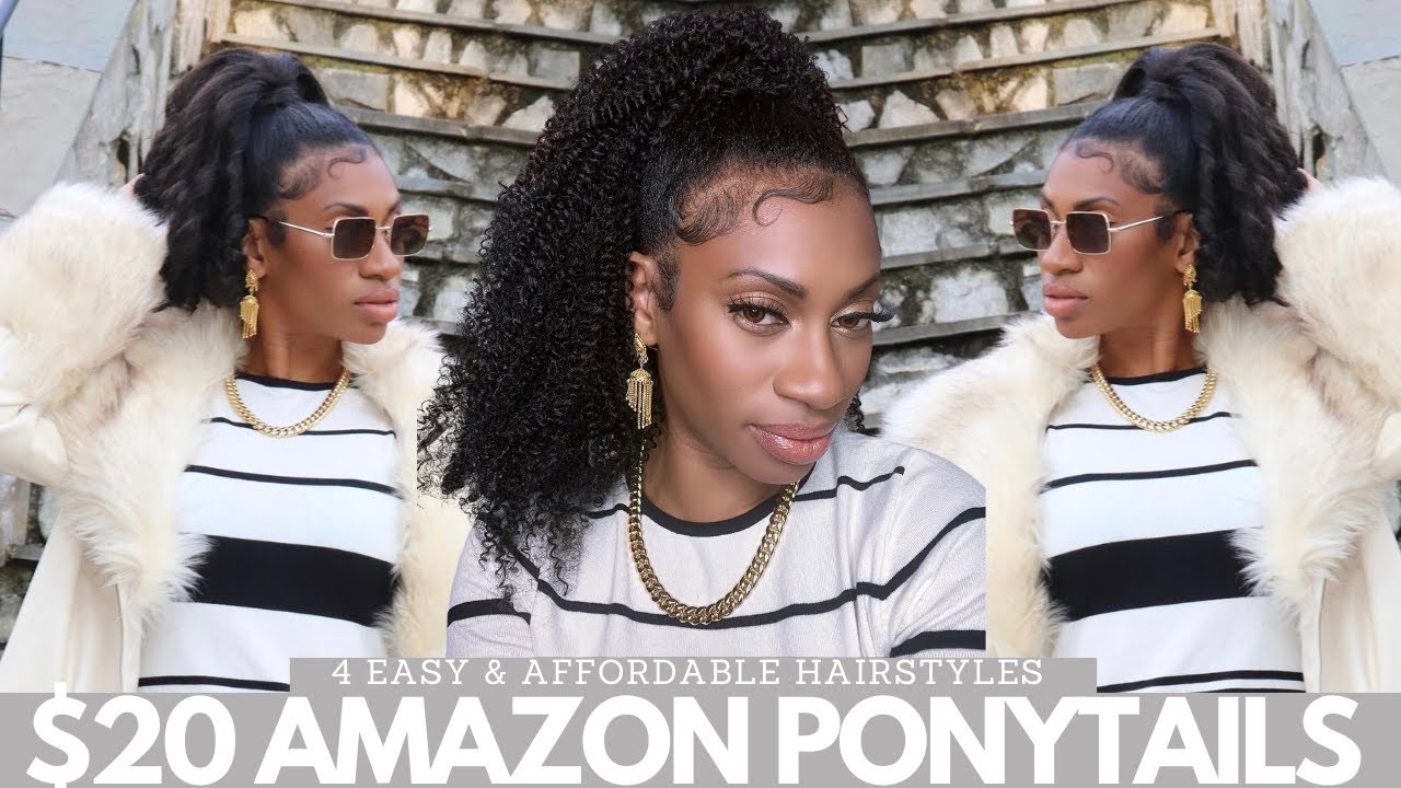 Amazon Ponytails Under $20 episode 1