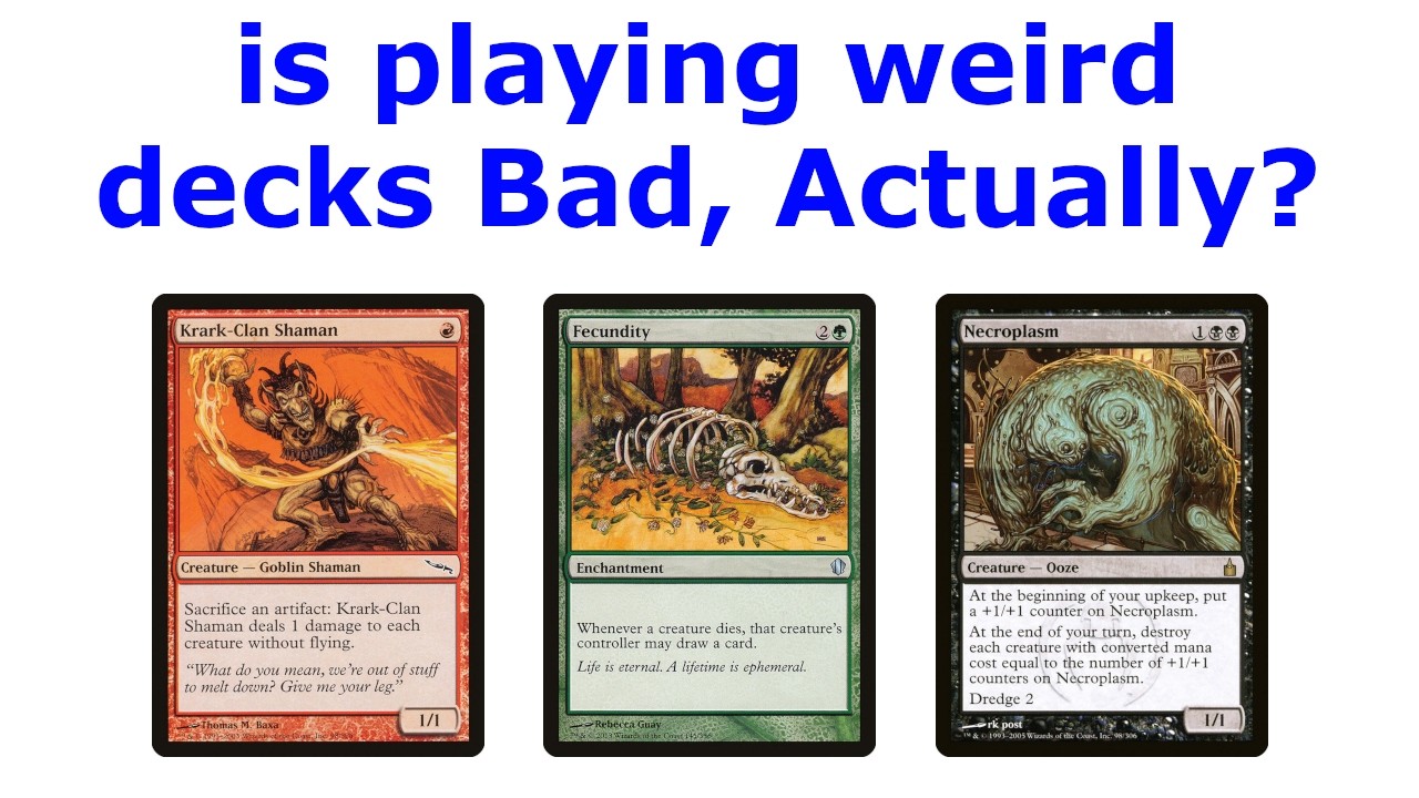 The Strange Ethical Case for Playing Boring Decks