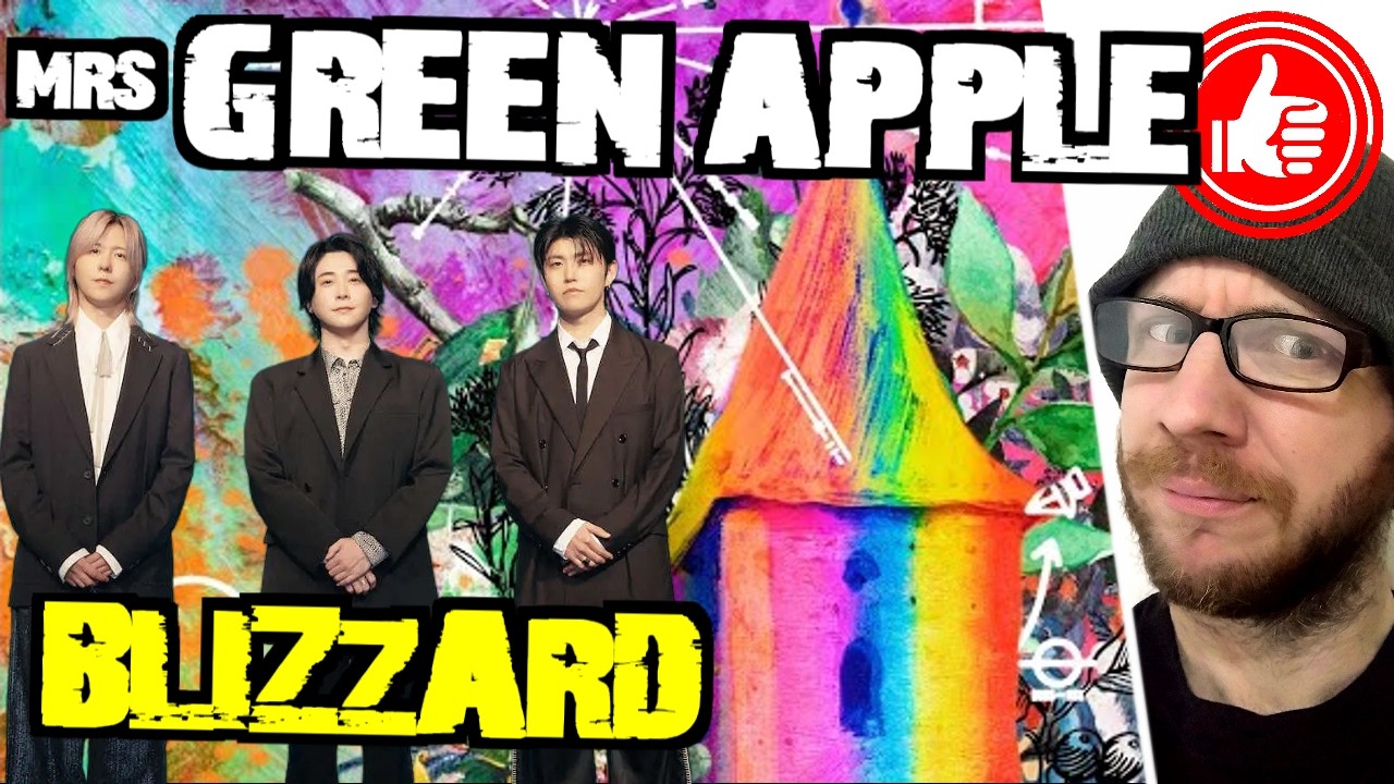 Mrs GREEN APPLE 💨 BLIZZARD ...reaction to a curious track 4 from ANTENNA