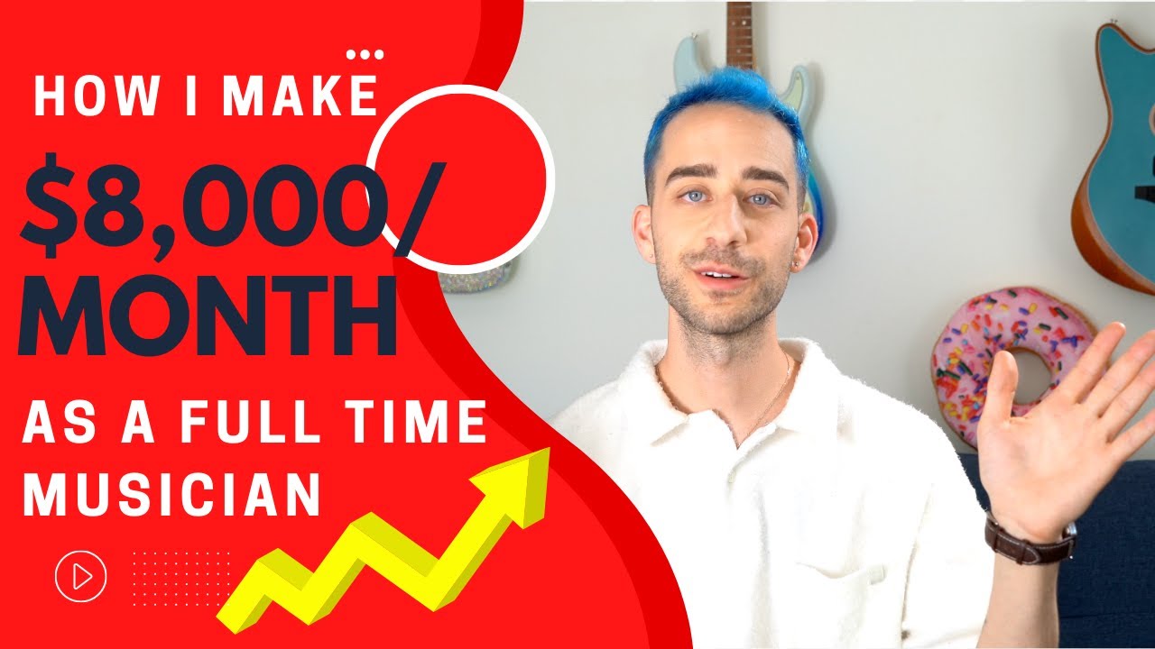 How I make $8k/month as a full time musician